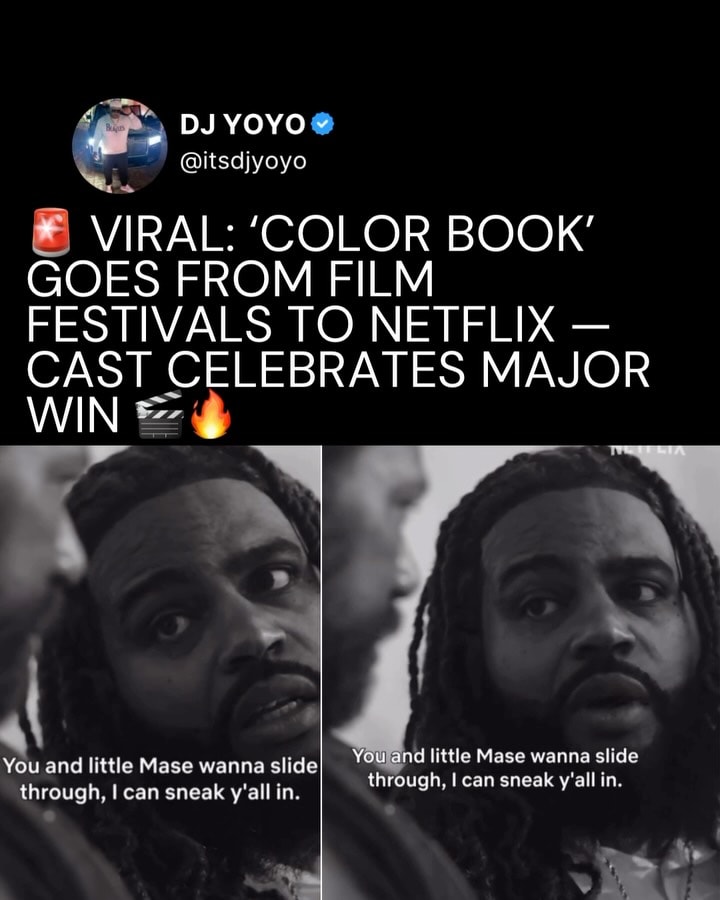 Color Book goes viral — from film festivals to Netflix