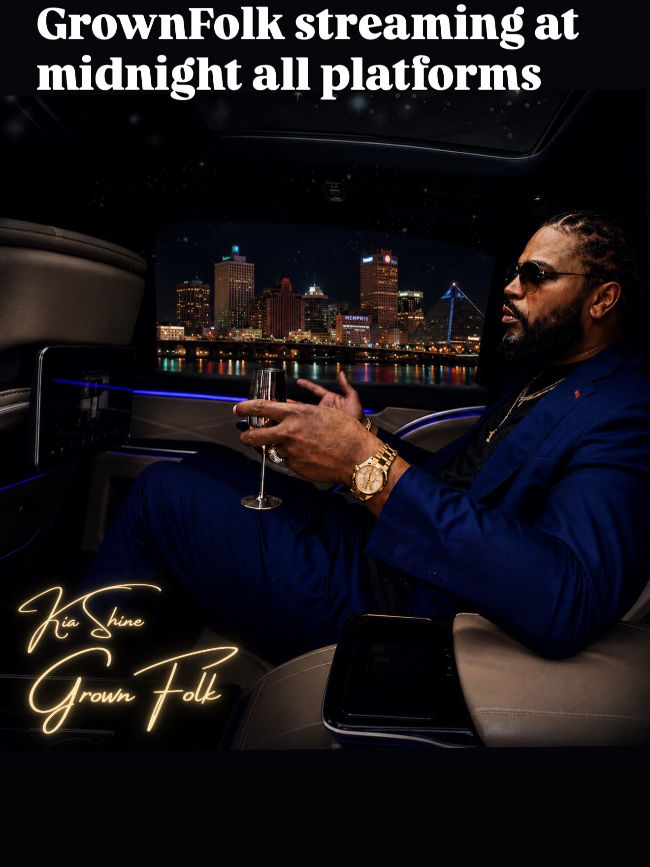 Kia Shine — GrownFolk — Kia Shine cover art